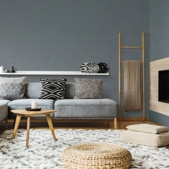 Woolen Weave Wallpaper White/Off White York Wallcoverings