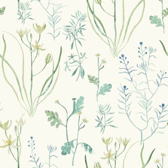 Papel pintado Alpine Botanical Green York Wallcoverings