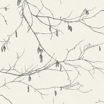 Winter Branches Wallpaper Off white York Wallcoverings