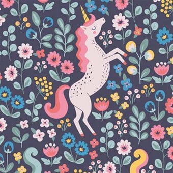 Panoramatapete Unicorn Blue/Pink Eijffinger