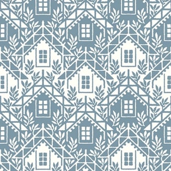 Chalet Wallpaper Navy York Wallcoverings