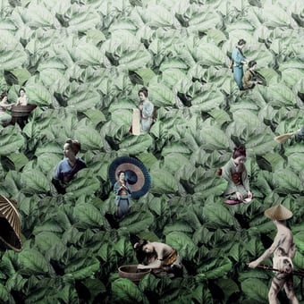 Masami Panel Vert Texturae