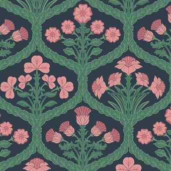 Floral Kingdom Wallpaper Slipper/Leaf Cole and Son