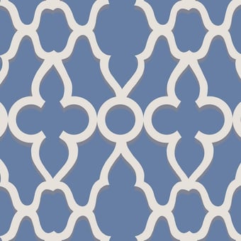 Treillage Wallpaper White Cole and Son