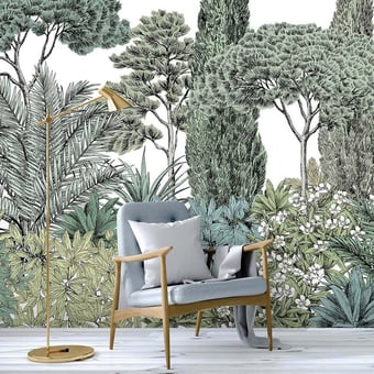 Riviera Naturel Panel 150x330 cm - 3 lés - côté gauche Isidore Leroy