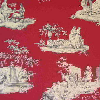 Plaisirs d'Eté Fabric Vert pomme Casal