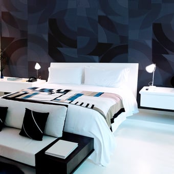 Lounge Panel Bleu Isidore Leroy
