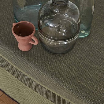 Mantel Slow Life Argile Le Jacquard Français