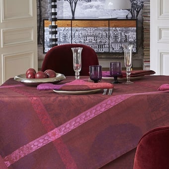 Servilleta de table Symphonie Baroque Crépuscule Le Jacquard Français