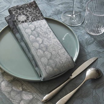 Servilleta de table Symphonie Baroque Crépuscule Le Jacquard Français