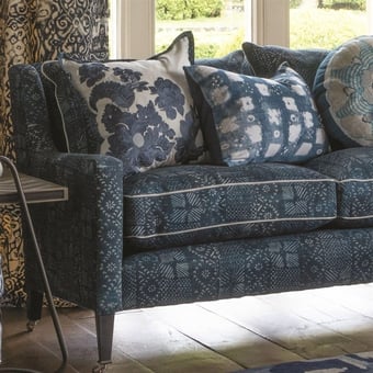 Tessuto Camague Indigo Indigo William Yeoward