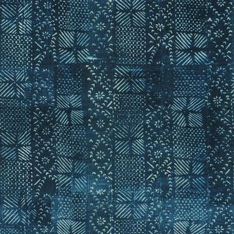 Tessuto Camague Indigo Indigo William Yeoward