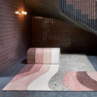 Tappeti Nuances Curve Volcano Gan Rugs