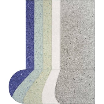 Nuances Round Rug Volcano Gan Rugs