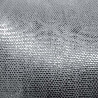 Lin Miroir Argent Fabric Petrel Edmond Petit