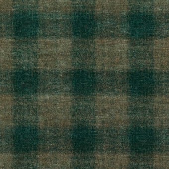 Terciopelo Highland Check Woodsmoke Mulberry