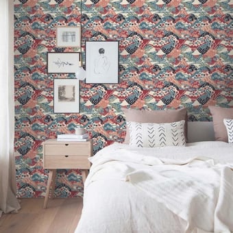 Paysage Wallpaper Aqua Maison Martin Morel