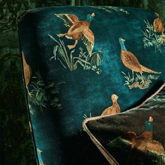 Game Show Velvet Sarcelle Mulberry