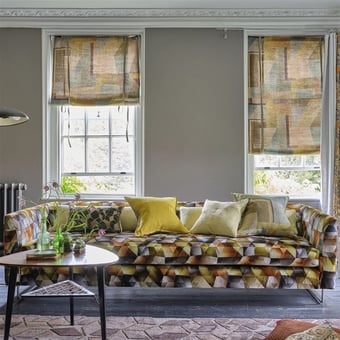 Alphonse  Fabric Ochre Designers Guild