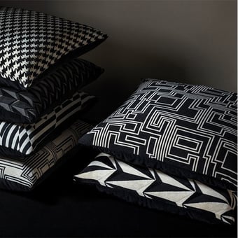 Origami Rockets Cushion Monochrome Kirkby