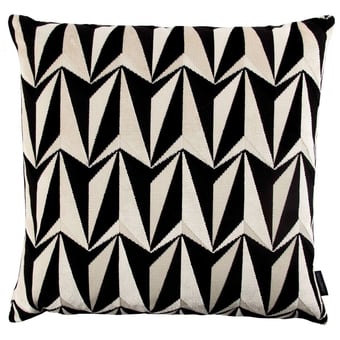 Origami Rockets Cushion Monochrome Kirkby