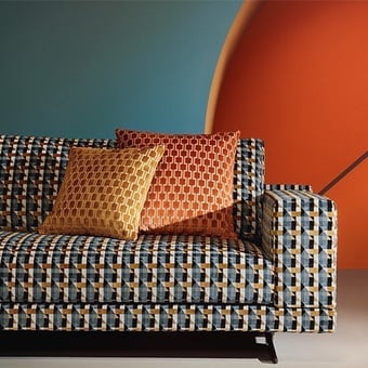 Bakerloo Cushion Linen Kirkby