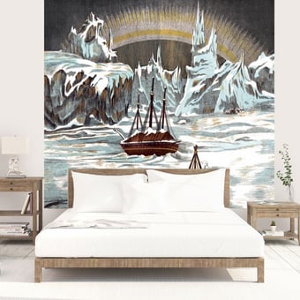 Papel pintado mural panorámico Arctique 390x300cm Maison Images d'Epinal