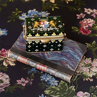 Rosetta Fabric Noir House of Hackney