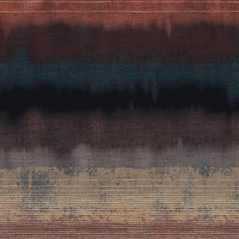 Papel pintado mural panorámico Tie and Dye Watercolor Taupe Eijffinger