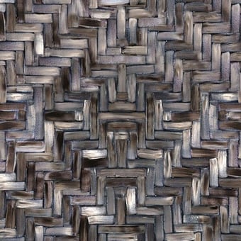 Panoramatapete Diamond Weave Brun Eijffinger