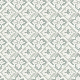 Edvin Wallpaper Willow Green Sandberg