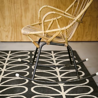 Tappeti linoear Stem Slate 120x180 cm Orla Kiely