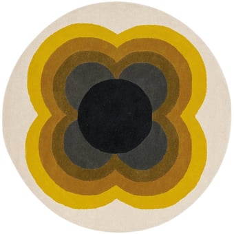Tappeti Sunflower Yellow 150 cm Orla Kiely