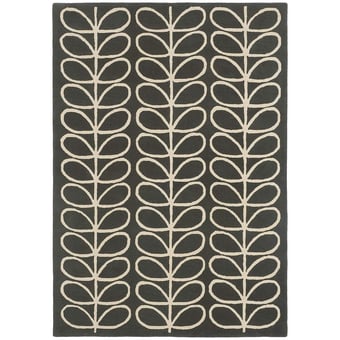 Tapis Linear Stem Slate 120x180 cm Orla Kiely