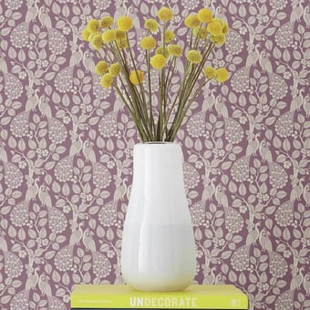 Plumage Wallpaper Blue York Wallcoverings