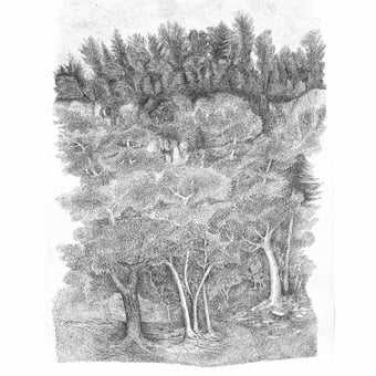 J. M. P. 1 Panel Crépuscule Labo Léonard