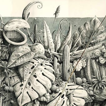 Carta da parati murale PH. 1 Dune Labo Léonard