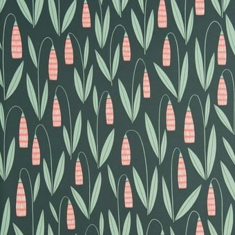 Carta da parati Snowdrops Evergreen MissPrint
