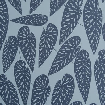Tapete Tropics Blue Leaf MissPrint