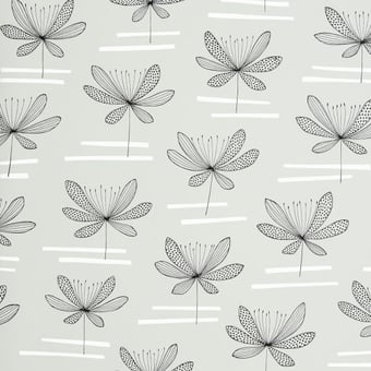 Water Lily Wallpaper Vapour MissPrint