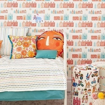 Sunshine Cushion Russet Villa Nova
