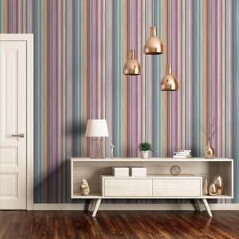 Papel pintado Riga Multicolor Verticale Multi Missoni Home