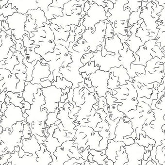Papier peint Ressemblance Ivoire Lelièvre