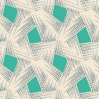 Hélice Wallpaper Aqua Maison Martin Morel
