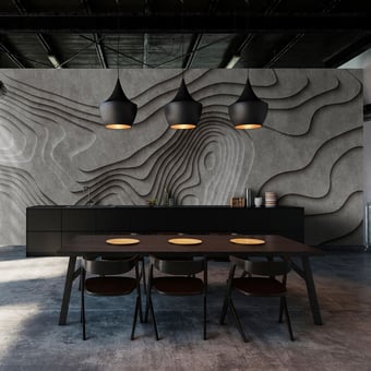 Canyon We Will Rock You 1 Panel Grey Walls by Patel
