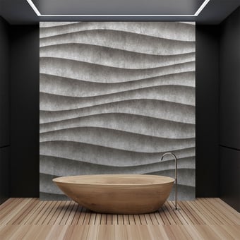 Canyon We Will Rock You 2 Panel Grey Walls by Patel