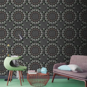 Graphite 2 Panel Anthracite Walls by Patel