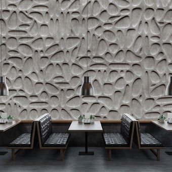 Maze Panel Silver Walls by Patel