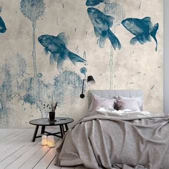 Panoramatapete Pond Beige Walls by Patel