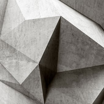 Papel pintado mural panorámico Boulder Grey Walls by Patel